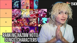 Ranking Hazbin Hotel Characters/Songs