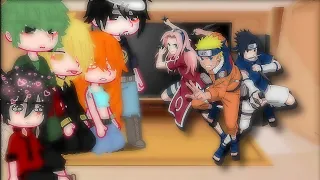 One Piece Strawhats react to team 7(Akasuki👾💜)