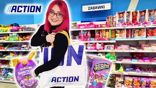 ZAKUPY w ACTION 🛍 KUPUJE i OTWIERAM PUDEŁKA NIESPODZIANKI