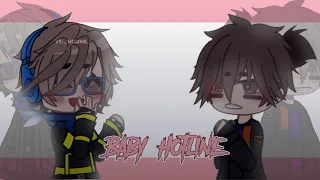 baby, hotline || Gacha meme ||Калеб/Ло ||Идеальный мир + Голос Времени