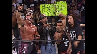 NWO Sing Happy Birthday to Hollywood Hogan & The Giant gets Arrested! 1997 (WCW)