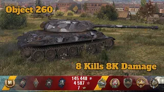 Object 260 - 8 Kills, 8K Damage - World of Tanks