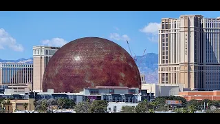 LIVE SPHERE SOLAR ECLIPSE 2024 Las Vegas Strip Nevada #TKOB #thekingofbakersfield