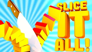 РЕЖУ ВСЁ | Прохождение Slice It All! | Slice It All! на андроид