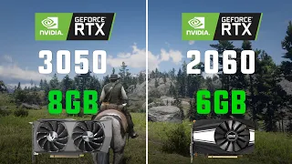 RTX 3050 vs RTX 2060 Test in 8 Games