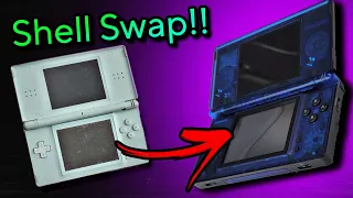 SWEET Nintendo DS Lite Shell Swap - How-To Housing Replacement!