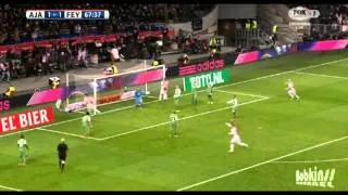 Ajax vs Feyenoord 3-1 All goals & Highlights 22 01 2014