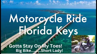 Motorcycle Ride to Florida Keys. Petite Lady on a Big Bike!  Day One! Fly to Miami and Rent a Harley