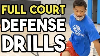 Full Court Press Defense Basketball Drills