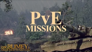 PvE Missions - 33 Kills in HARD mode - cooBLIMEY's ARMORED WARFARE gameplay