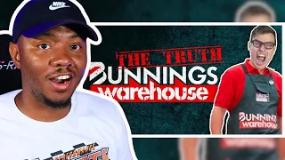 AMERICAN REACTS To Bunnings Warehouse Australia | Friendlyjordies