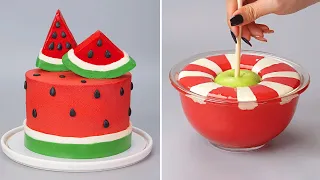 Satisfying And Amazing Watermelon Dessert Recipes | So Yummy Cake Decorating Idea For Any Occasion