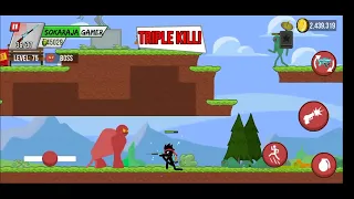 Stickman vs Zombies Chapter 1 level 71-75 Old Mode