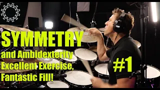 SYMMETRY Lesson #1 9-stroke roll with half paradiddle