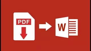 Как Сделать из ПДФ документа ВОРД, Как сделать из PDF word ФОРМАТ
