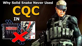 Why Solid Snake Never Used CQC in MGS1 & MGS2