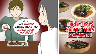 My husband likes his food 3 times saltier than sea water! Should I divorce him? [Manga Dub]