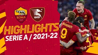 Roma 2-1 Salernitana | Serie A Highlights 2021-22