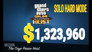 GTA 5 Online Cayo perico Heist Final hard mode SOLO/STEALTH. (SIMPLE & Easy Way) APPROACH