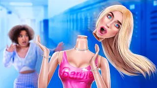 Barbie vs College Queen in Real Life! How to Become Popular in College!