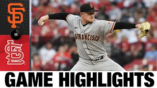 Giants vs. Cardinals Game Highlights (5/13/22) | MLB Highlights