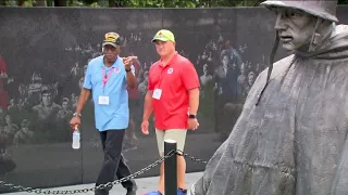 The Stars and Stripes Honor Flight shows appreciation to local veterans