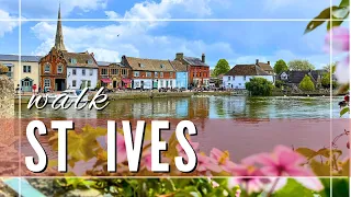 St Ives Cambridgeshire England Town Walk