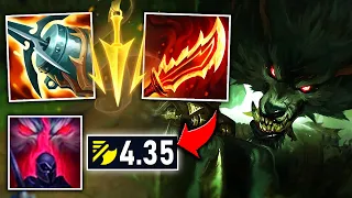 I BROKE THE ATTACK SPEED RECORD WITH THIS WARWICK BUILD (4.35 ATTACK SPEED)