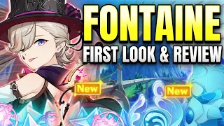 Everything NEW in Fontaine + Lyney & Lynette Summons |  Genshin Impact Patch 4.0 Review & Gameplay