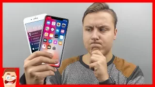 iPHONE X vs iPHONE 8 – ЧТО ЛУЧШЕ КУПИТЬ?