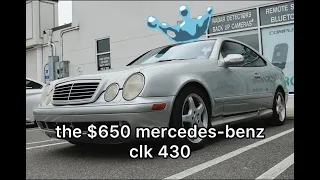 The $650 Mercedes-Benz CLK 430 (: