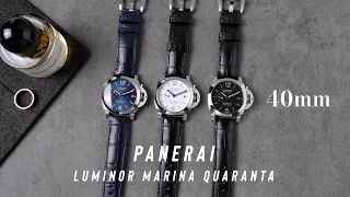 [完美尺寸]40毫米沛納海PANERAI LUMINOR MARINA QUARANTA/小沛不失經典味