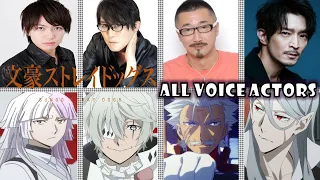 [Bungou Stray Dogs 5] Voice Actors All character Japanese Dub 3 PART