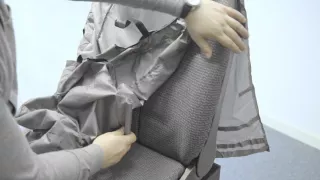 How to fit the Air Bag Compatible Front Seat Cover by Town and Country Covers