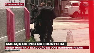 PCC ameaça fronteira do Brasil com Paraguai