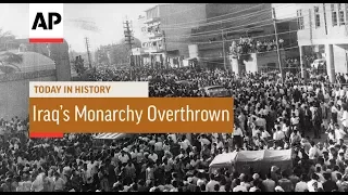 Iraq's Monarchy Overthrown - 1958 | Today In History | 14 July 17