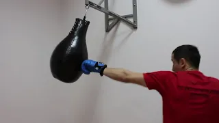 Работа на боксёрской груше 12 кг — Валерий Швецов