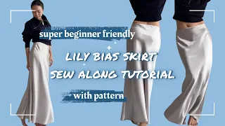 Make The Perfect Lily Bias Maxi Skirt [SEWING TUTORIAL]