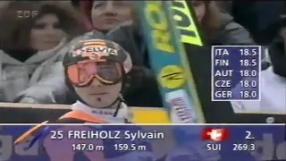 Sylvain Freiholz - SFWCH Oberstdorf 24-25.01.1998 - 4 jumps