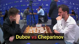 Daniil Dubov vs Ivan Cheparinov || World Rapid 2023