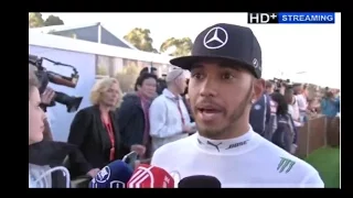 F1 2016 Australia - Lewis Hamilton Post Race Interview