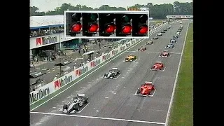 Buenos Aires 1998 GP | Lämmittelykierros | Startti | Schumacher kolaroi Coulthardin kanssa
