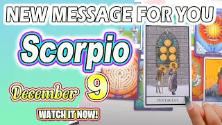 Scorpio ♏️ THIS IS IMPORTANT 😱 SCORPIO horoscope for today DECEMBER 9 2021 ♏️SCORPIO daily horoscope