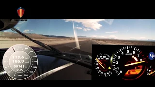 Koenigsegg Agera RS Vs AMS Alpha Omega Nissan GT-R R35 2000+ Hp  0 - 300 KM/H  Speed O Meter Only