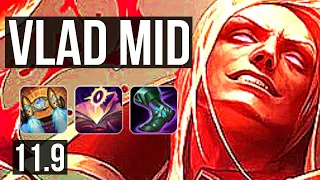 VLADIMIR vs IRELIA (MID) | Rank 2 Vlad, 15/1/7, Legendary | JP Grandmaster | v11.9