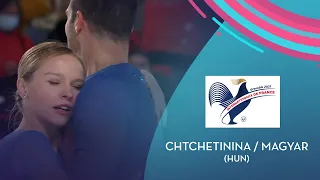 Chtchetinina/Magyar (HUN) | Pairs FS | Internationaux de France 2021  | #GPFigure