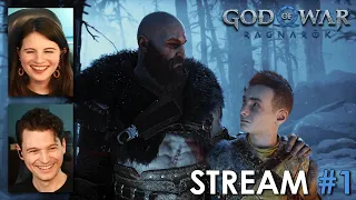 #1 God of War Ragnarök BEGINS! w/ Bryan & Amelia of Dechart Games