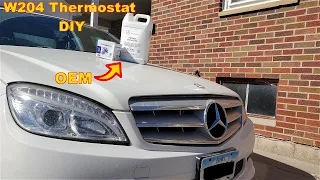 Mercedes W204 Thermostat Replacement - Unnecessary Struggles