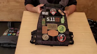 5.11 TacTec Plate Carrier Vest update with patches