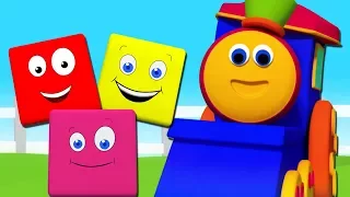 بوب قطار اللون أغنية | الألوان للأطفال | بوب قطار الأغنية | Learn Colors With Bob | Bob Color Song